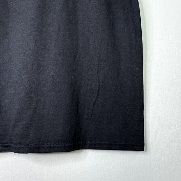 Snapcat Orange Cat Selfie Graphic Short Sleeve Black T-Shirt Men's Sz S (34/36) - Picture 12 of 12